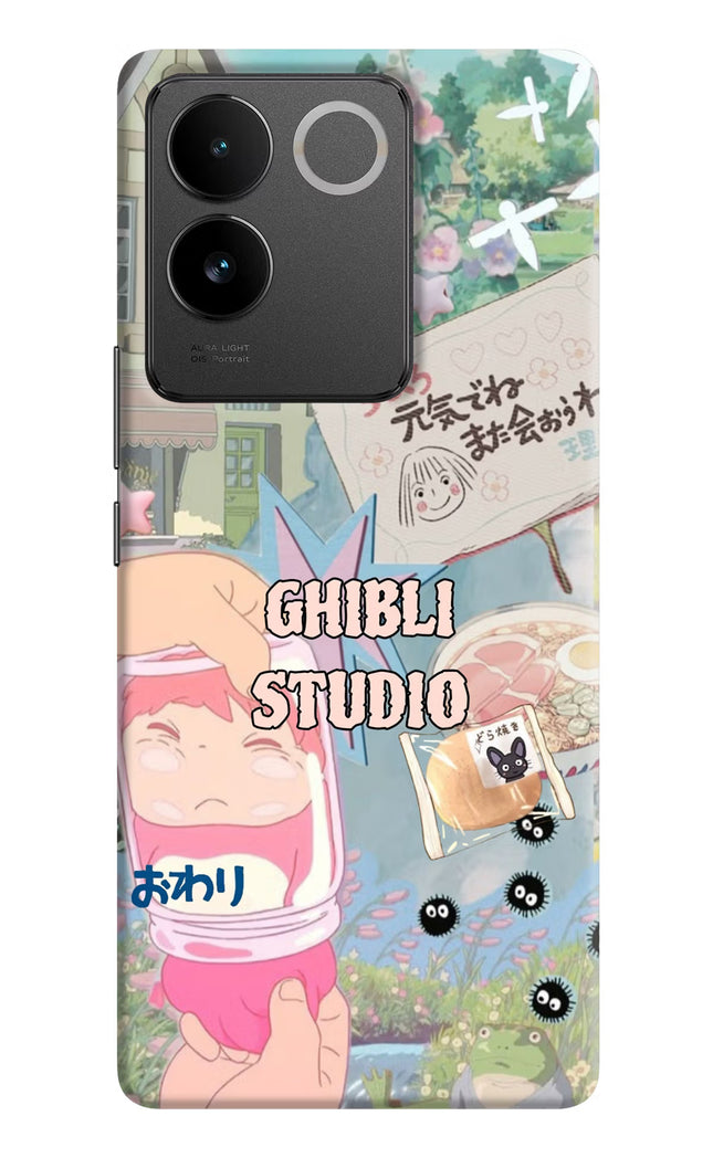 Studio Ghibli Vivo T2 Pro 5G Hard Case Back Cover by Casekaro