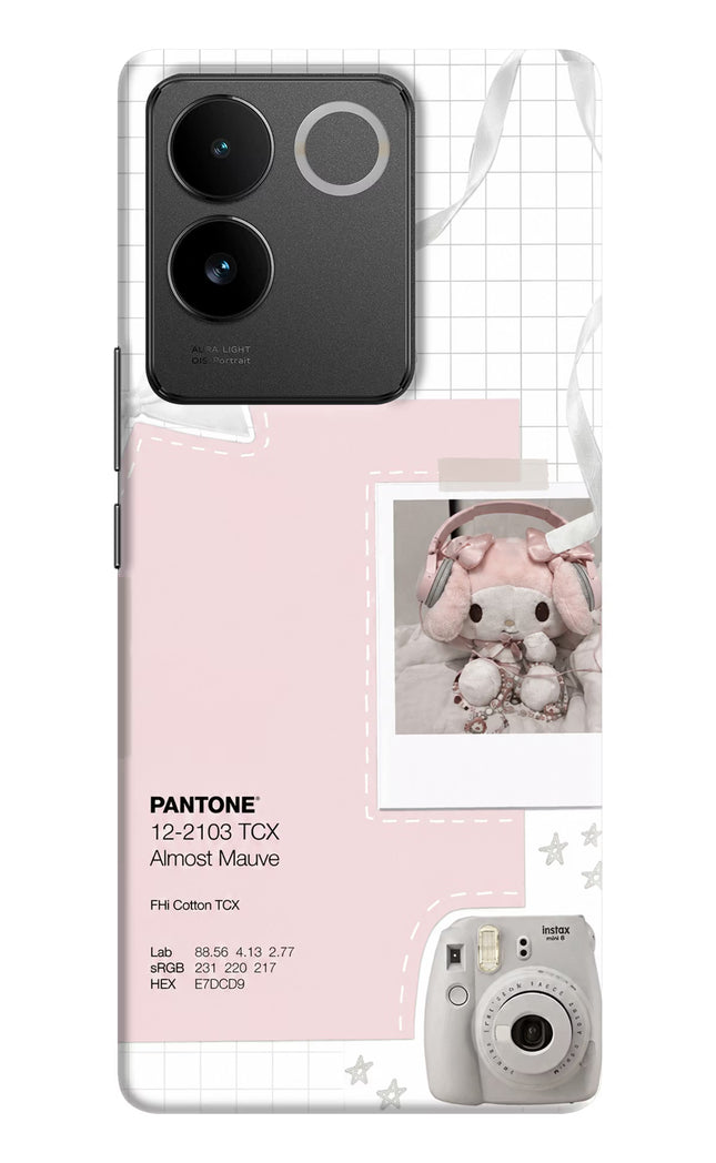 Pantone Asthetic Vivo T2 Pro 5G Hard Case Back Cover by Casekaro