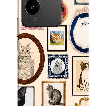 Mirror Cats Vivo T2 Pro 5G Hard Case Back Cover by Casekaro