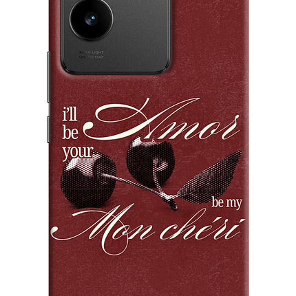 Velvet Cherry Vivo T2 Pro 5G Hard Case Back Cover by Casekaro