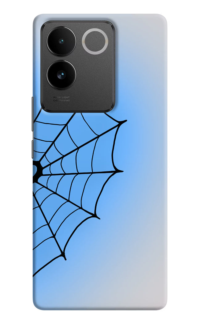 Blue Web Vivo T2 Pro 5G Hard Case Back Cover by Casekaro