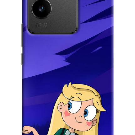 Star Glow Vivo T2 Pro 5G Hard Case Back Cover by Casekaro