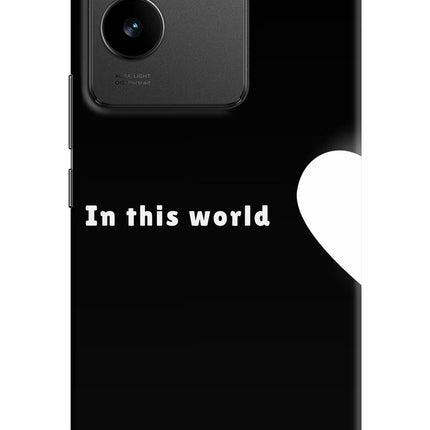 This World Vivo T2 Pro 5G Hard Case Back Cover by Casekaro