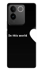 This World Vivo T2 Pro 5G Hard Case Back Cover by Casekaro
