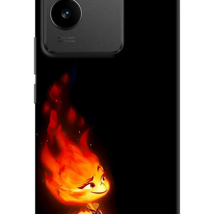 Ember Flame Vivo T2 Pro 5G Hard Case Back Cover by Casekaro