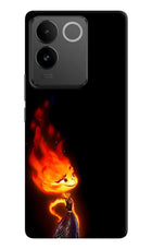 Ember Flame Vivo T2 Pro 5G Hard Case Back Cover by Casekaro