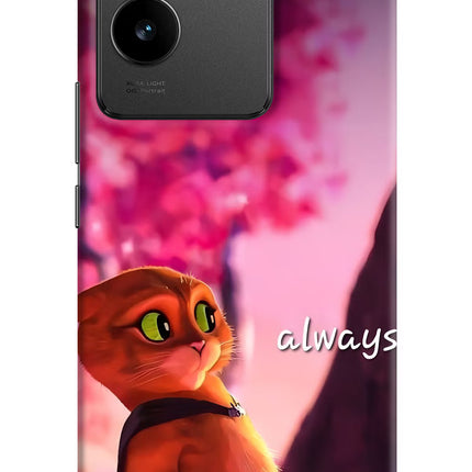 Always Cat Vivo T2 Pro 5G Hard Case Back Cover by Casekaro