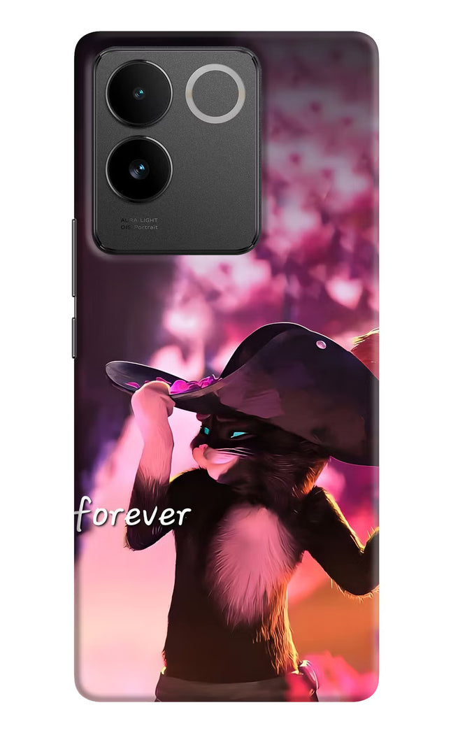 Forever Cat Vivo T2 Pro 5G Hard Case Back Cover by Casekaro