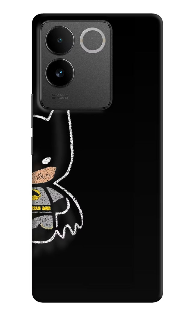 Bat Kitty Vivo T2 Pro 5G Hard Case Back Cover by Casekaro