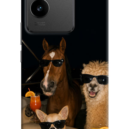 Party Squad Vivo T2 Pro 5G Hard Case Back Cover by Casekaro