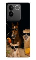 Party Squad Vivo T2 Pro 5G Hard Case Back Cover by Casekaro