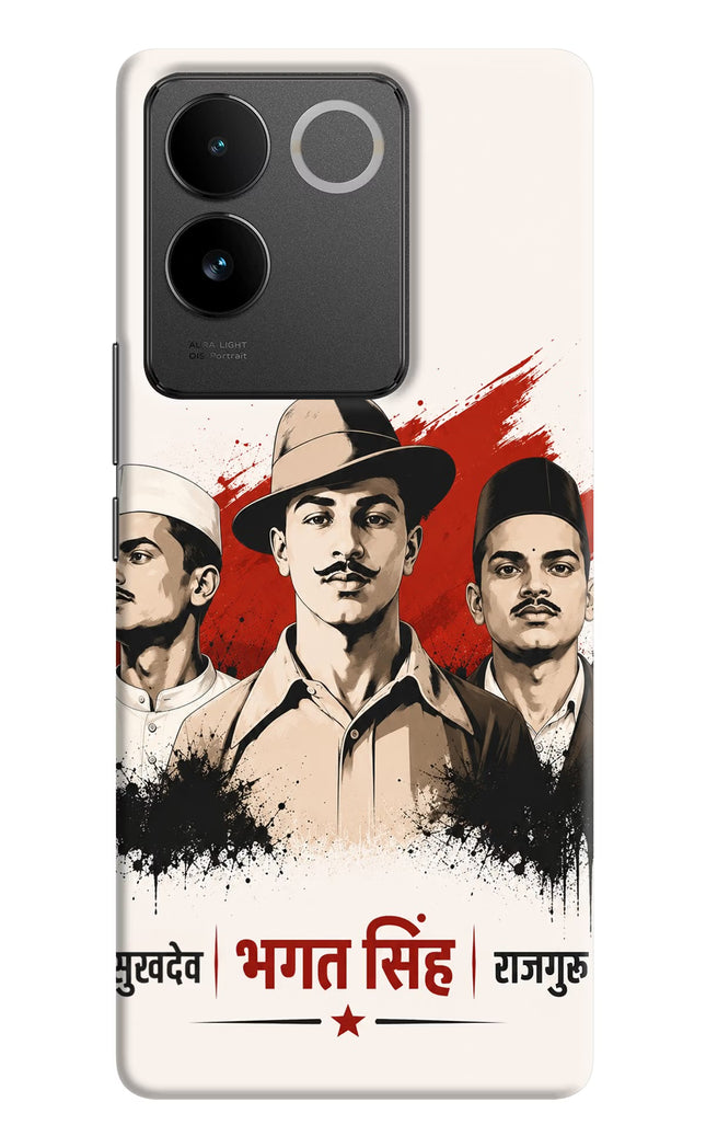 Bhagat Singh Trio Vivo T2 Pro 5G Hard Case Back Cover by Casekaro