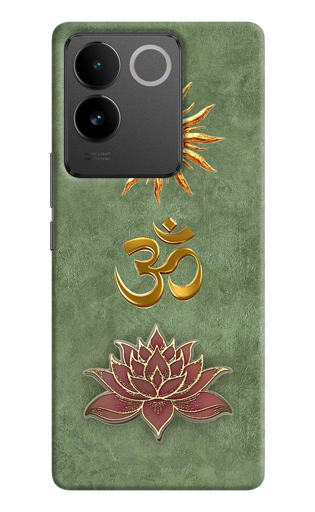 Om & Lotus Vivo T2 Pro 5G Back Cover