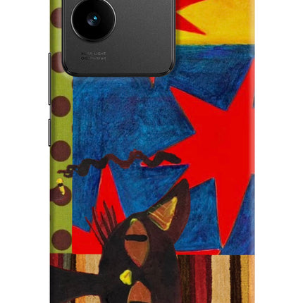 Pop Cat Vivo T2 Pro 5G Hard Case Back Cover by Casekaro