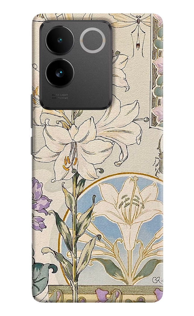 White Lily Vivo T2 Pro 5G Hard Case Back Cover by Casekaro