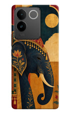 Royal Elephant Vivo T2 Pro 5G Hard Case Back Cover by Casekaro