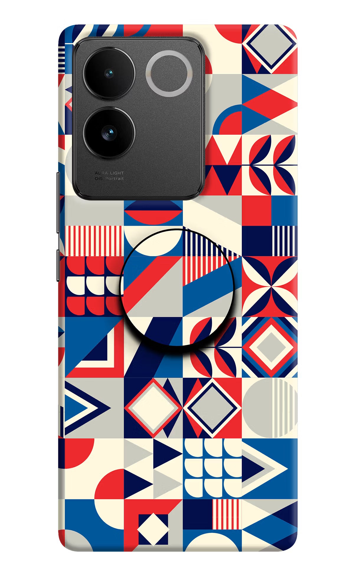 Colorful Pattern Vivo T2 Pro 5G Pop Case by Casekaro