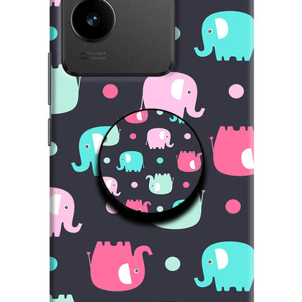 Baby Elephants Vivo T2 Pro 5G Pop Case by Casekaro