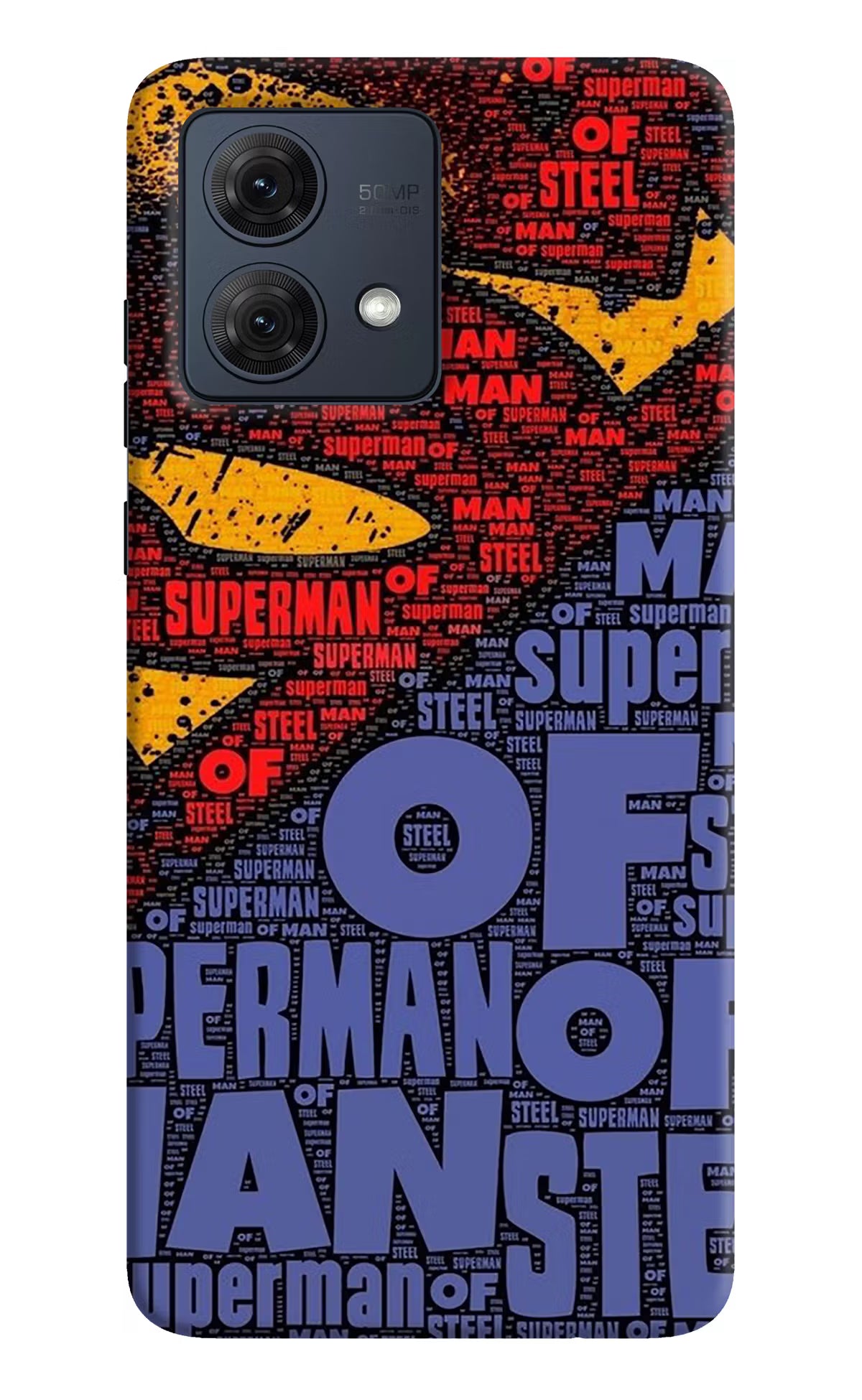 Superman Moto G54 5G Hard Case Back Cover by Casekaro