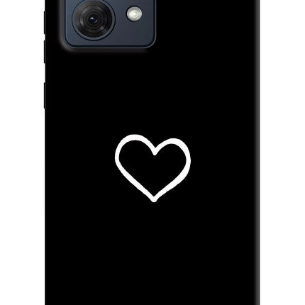 Heart Moto G54 5G Hard Case Back Cover by Casekaro