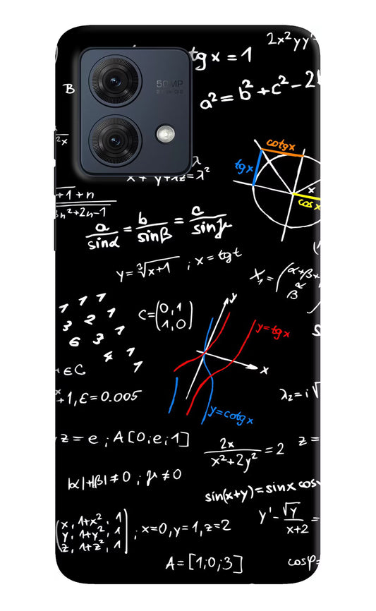 Mathematics Formula Moto G54 5G Hard Case Back Cover by Casekaro