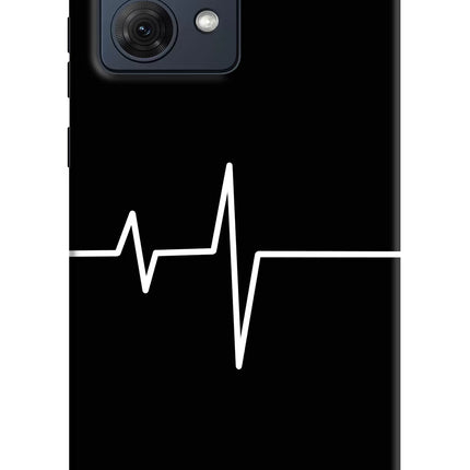 Heart Beats Moto G54 5G Hard Case Back Cover by Casekaro