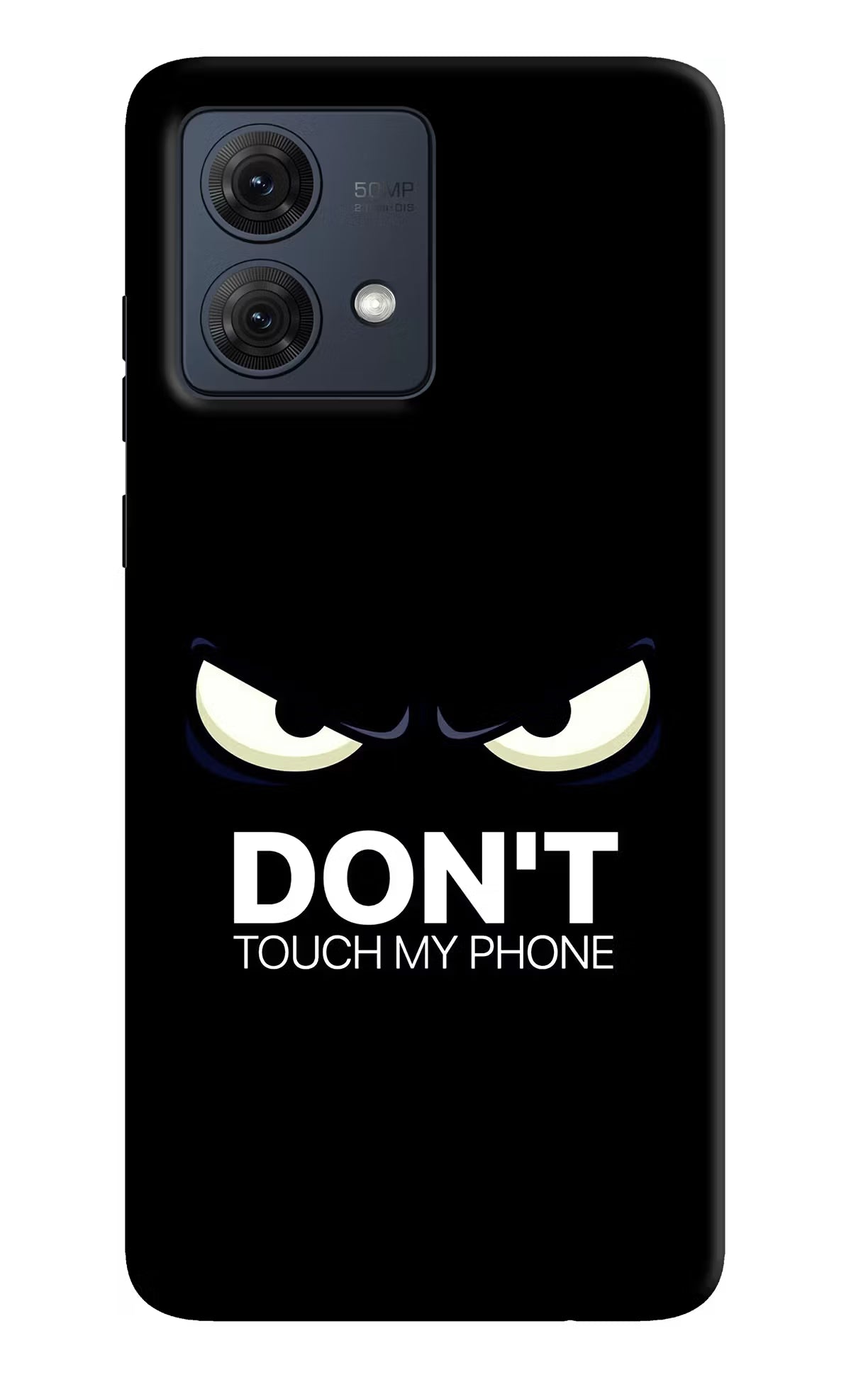 Don'T Touch My Phone Moto G54 5G Hard Case Back Cover by Casekaro
