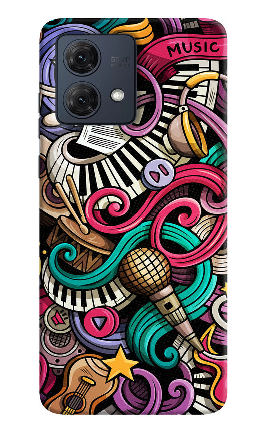 Music Abstract Moto G54 5G Back Cover