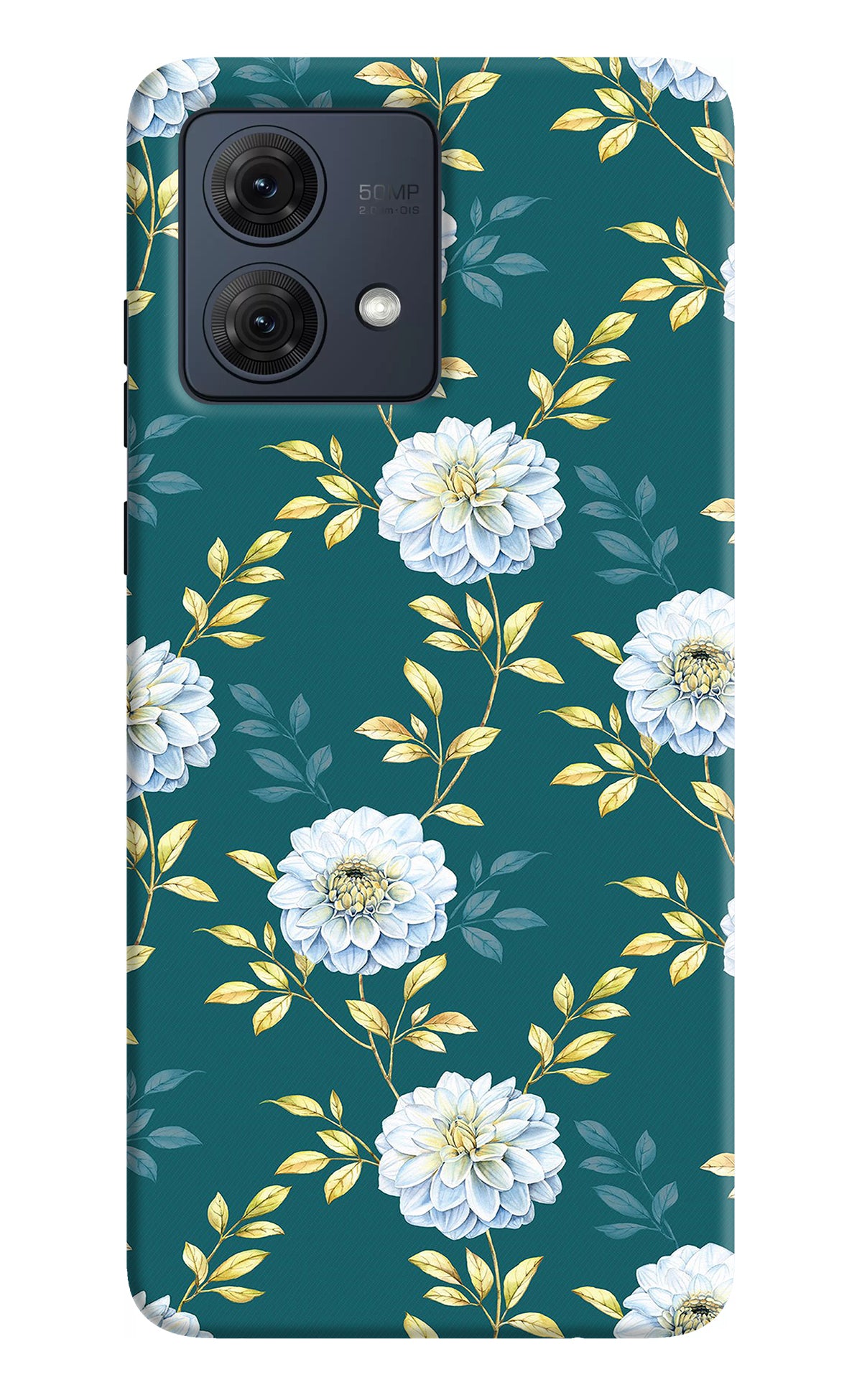 Flowers Moto G54 5G Back Cover