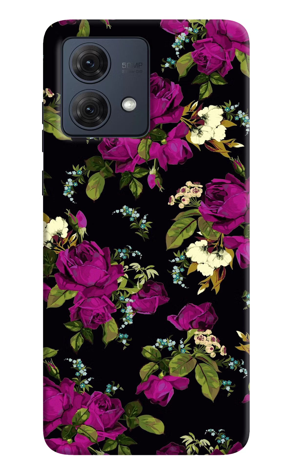 Flowers Moto G54 5G Hard Case Back Cover by Casekaro