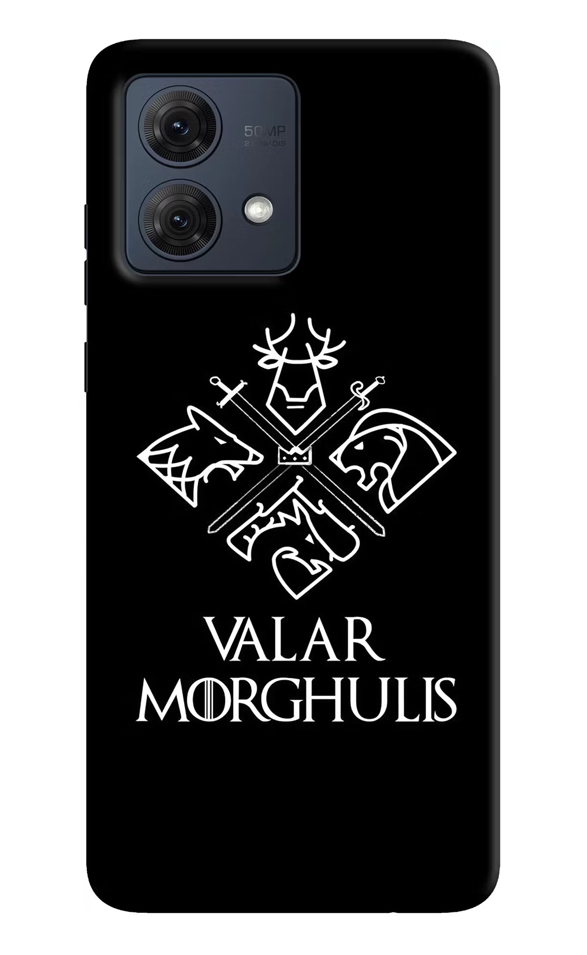 Valar Morghulis | Game Of Thrones Moto G54 5G Hard Case Back Cover by Casekaro