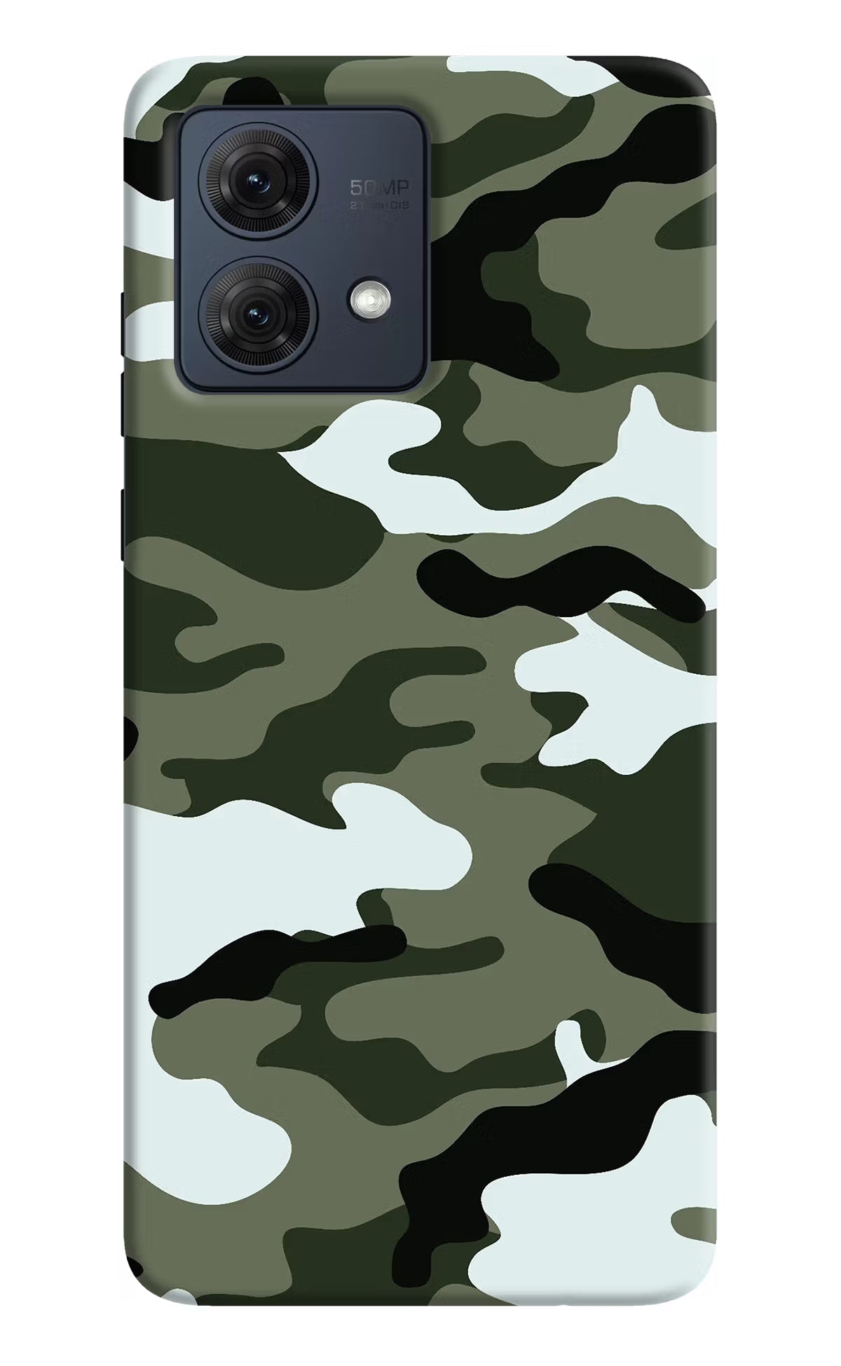 Camouflage Moto G54 5G Hard Case Back Cover by Casekaro