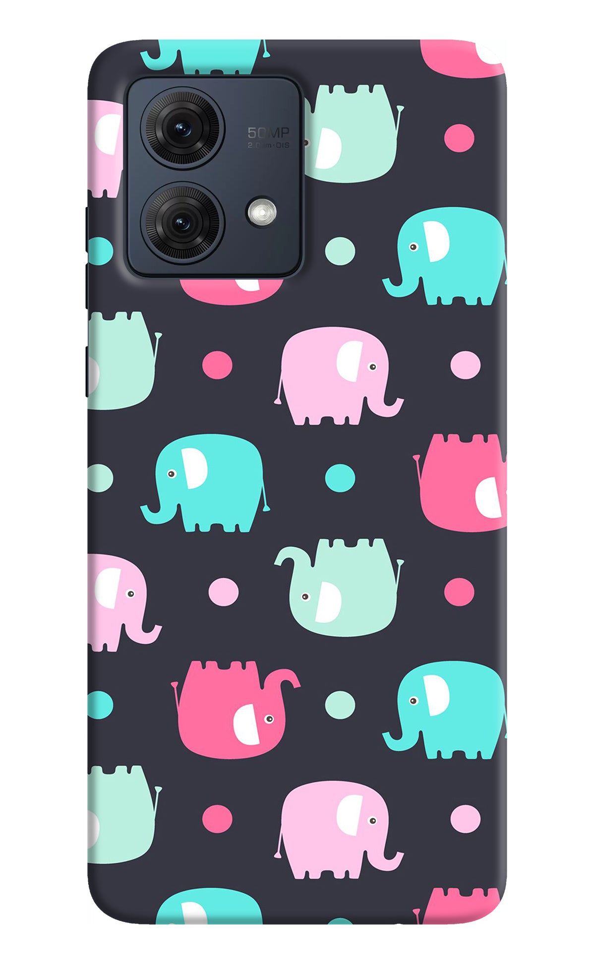 Elephants Moto G54 5G Back Cover