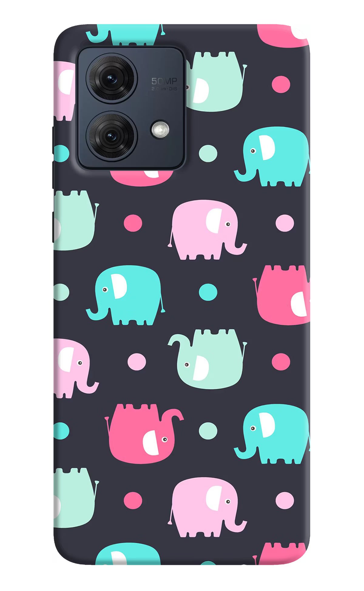 Elephants Moto G54 5G Hard Case Back Cover by Casekaro