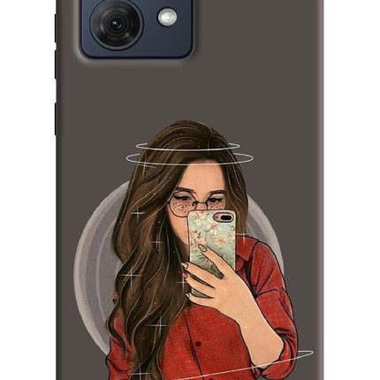Selfie Queen Moto G54 5G Hard Case Back Cover by Casekaro