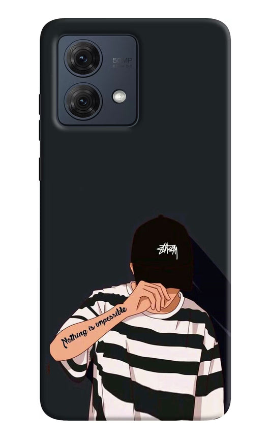 Aesthetic Boy Moto G54 5G Hard Case Back Cover by Casekaro