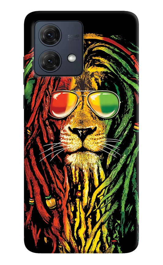 Rasta Lion Moto G54 5G Back Cover