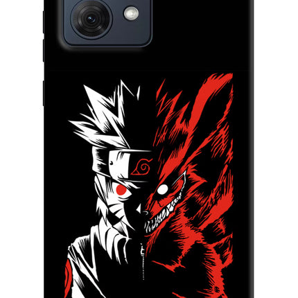 Naruto Two Face Moto G54 5G Hard Case Back Cover by Casekaro