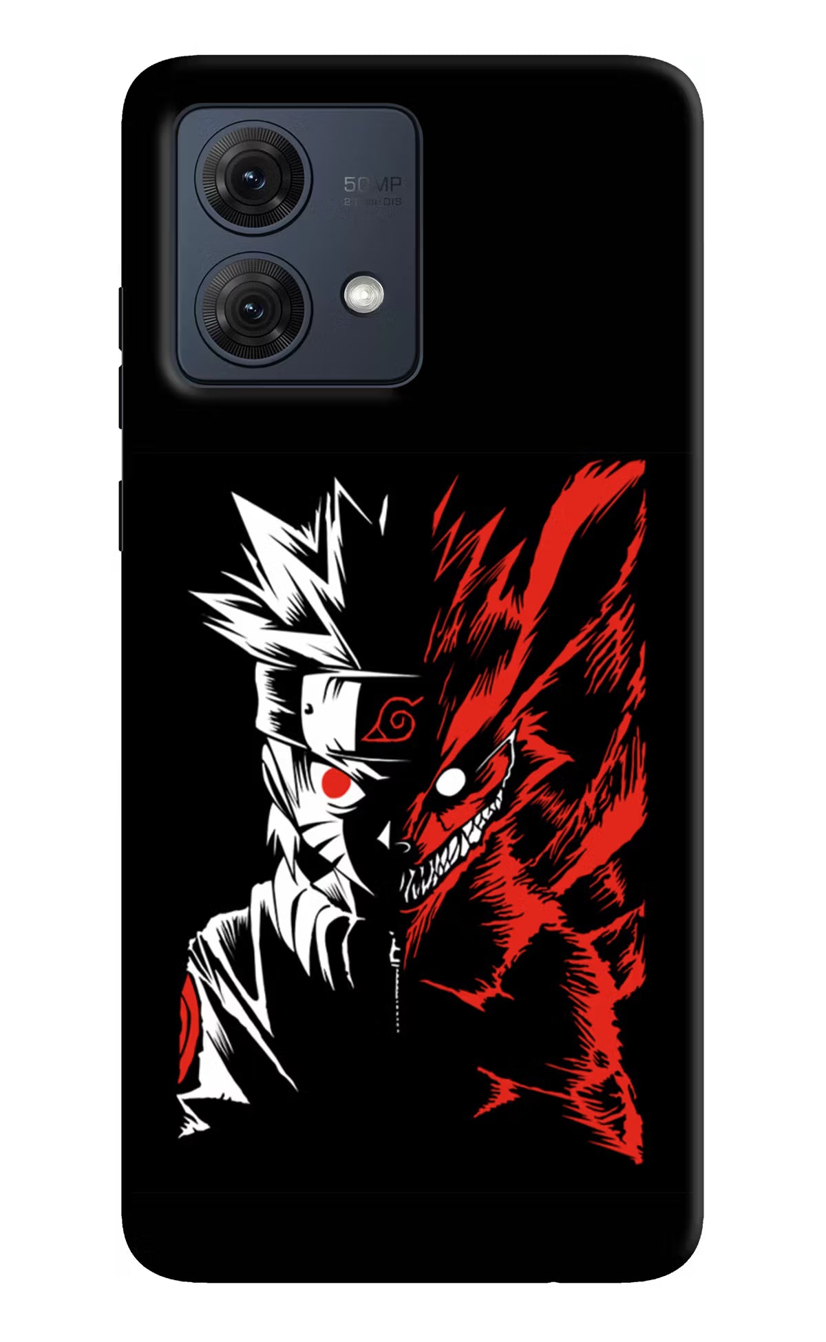 Naruto Two Face Moto G54 5G Hard Case Back Cover by Casekaro