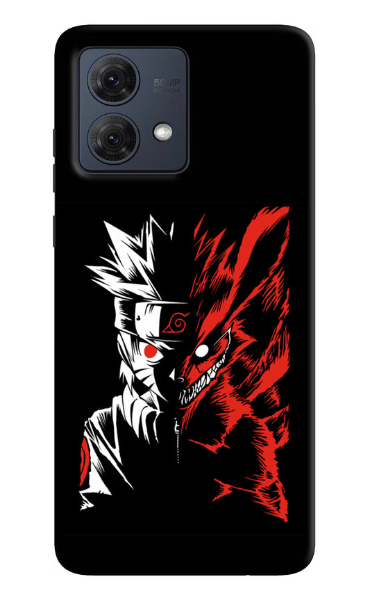Naruto Two Face Moto G54 5G Hard Case Back Cover by Casekaro