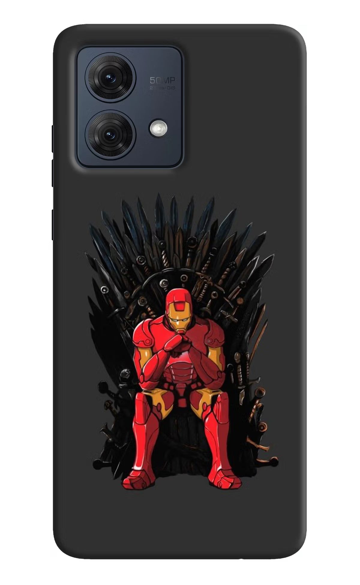 Ironman Throne Moto G54 5G Hard Case Back Cover by Casekaro