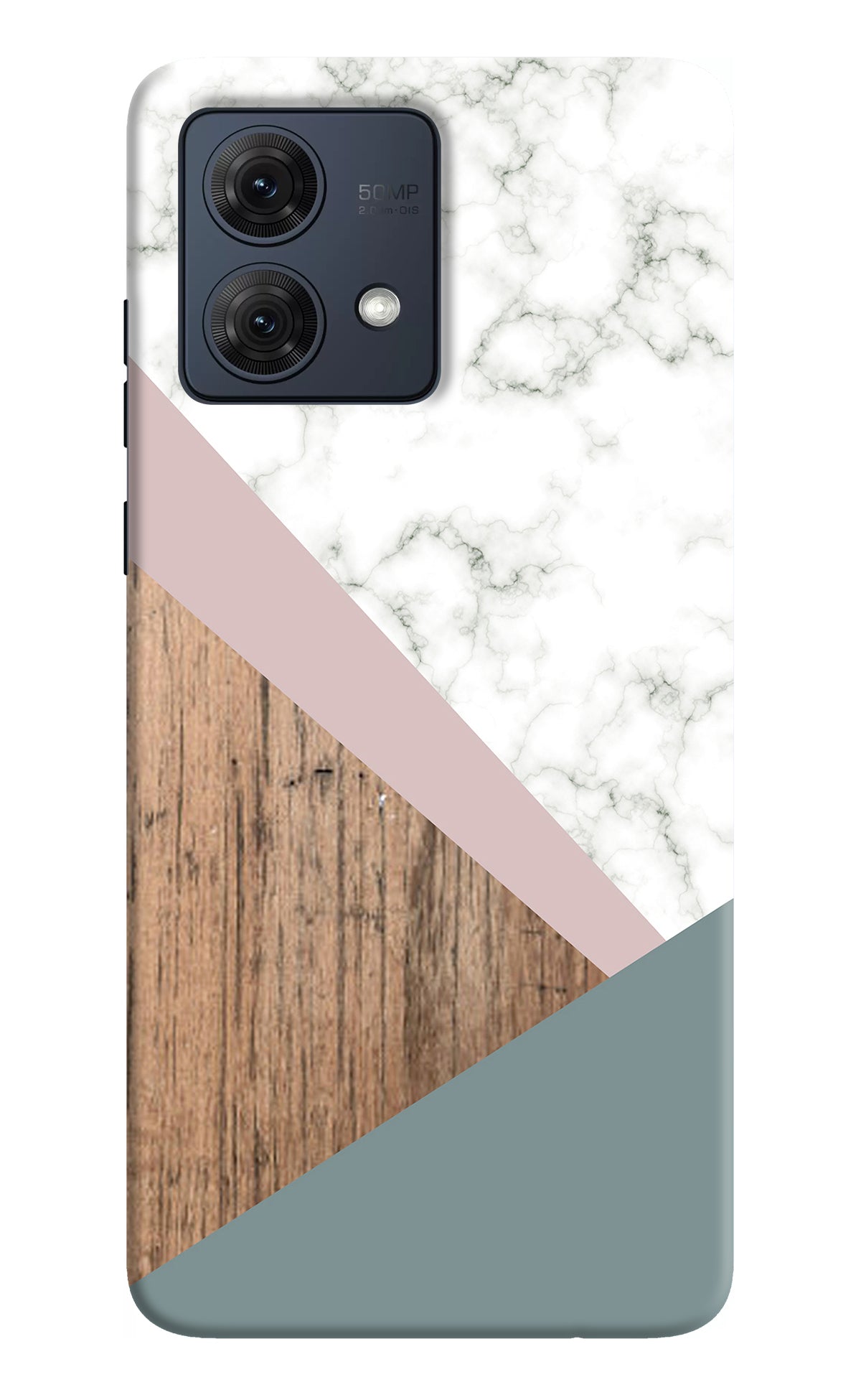 Marble wood Abstract Moto G54 5G Back Cover