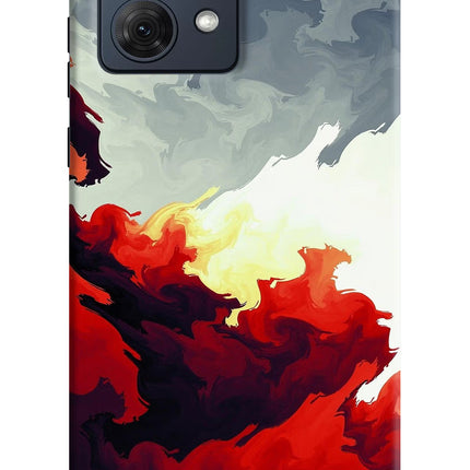 Fire Cloud Moto G54 5G Hard Case Back Cover by Casekaro