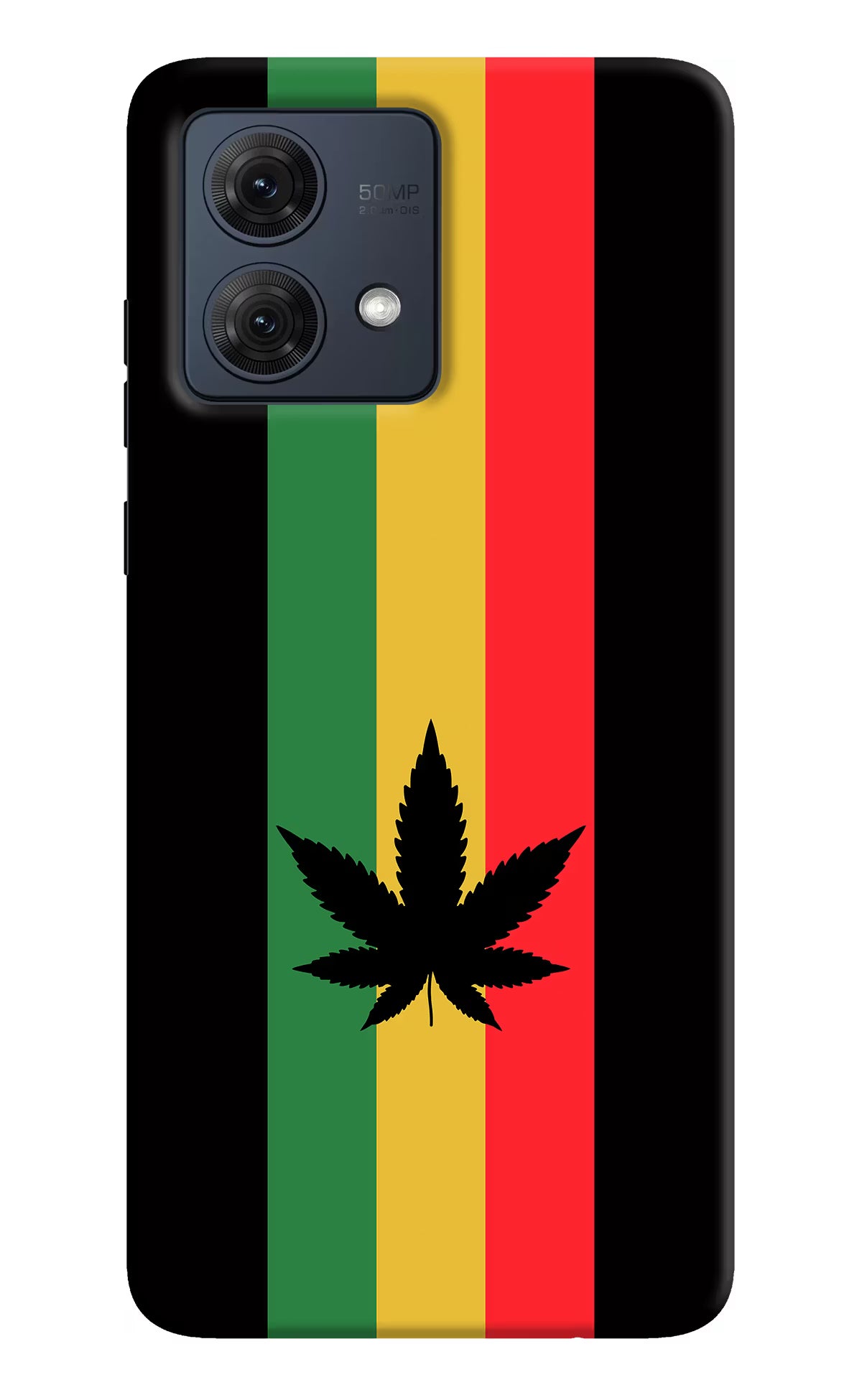 Weed Flag Moto G54 5G Hard Case Back Cover by Casekaro
