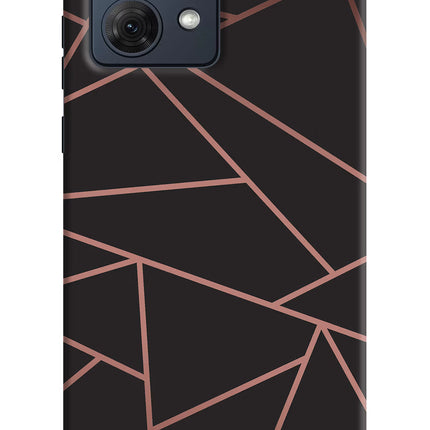 Geometric Pattern Moto G54 5G Hard Case Back Cover by Casekaro