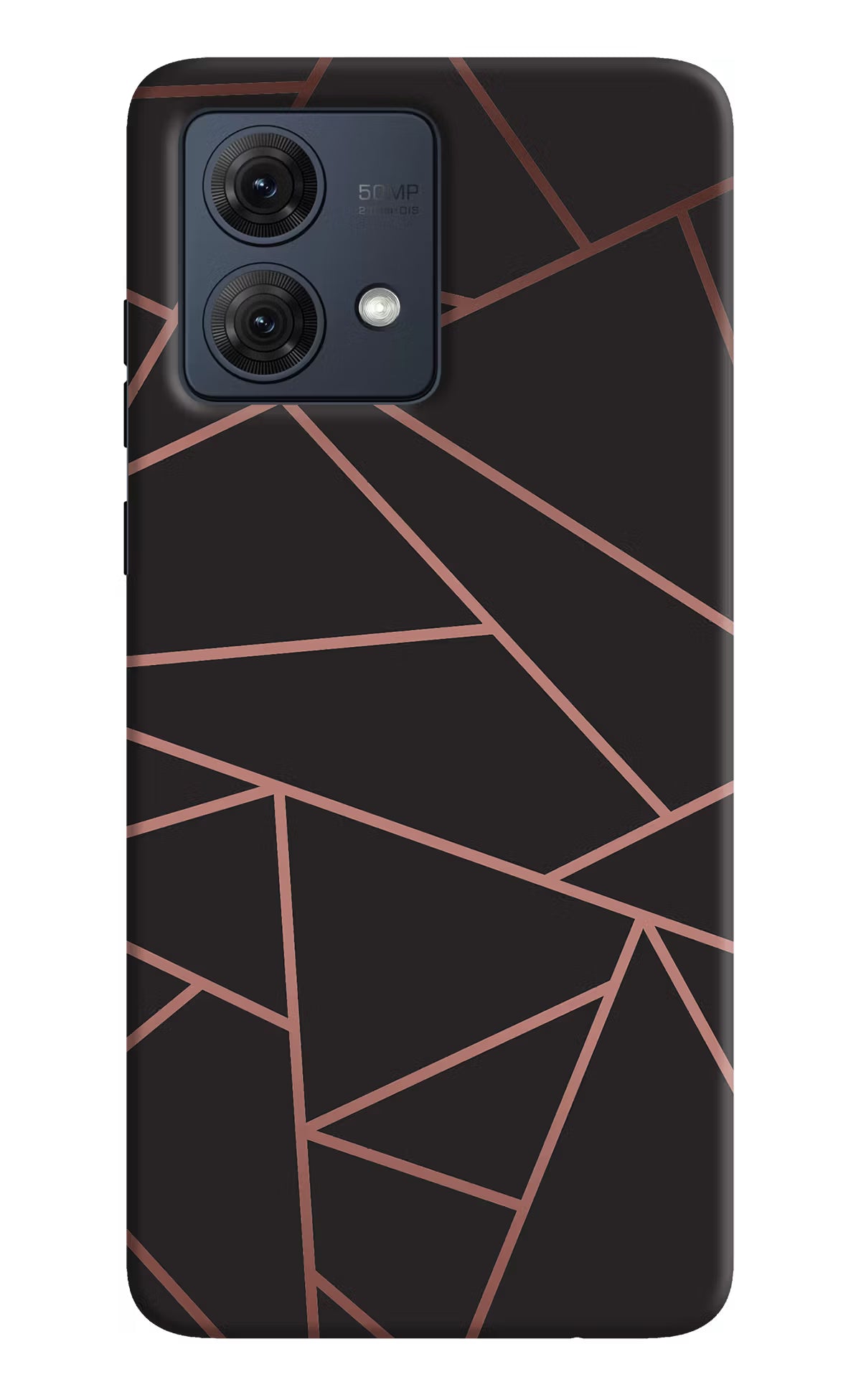 Geometric Pattern Moto G54 5G Hard Case Back Cover by Casekaro