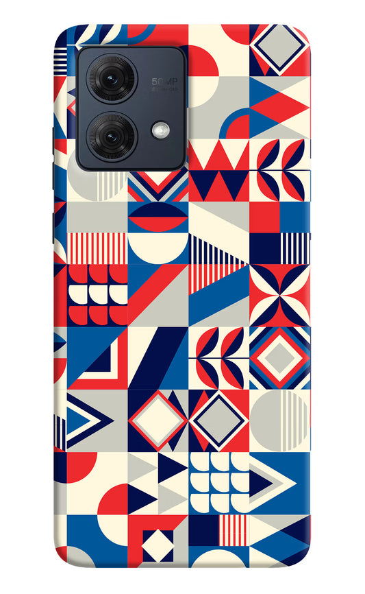 Colorful Pattern Moto G54 5G Hard Case Back Cover by Casekaro