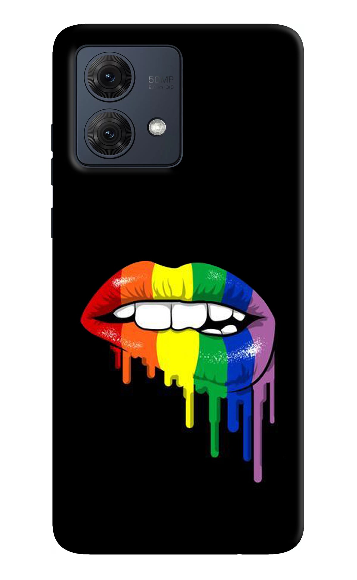 Lips Biting Moto G54 5G Back Cover