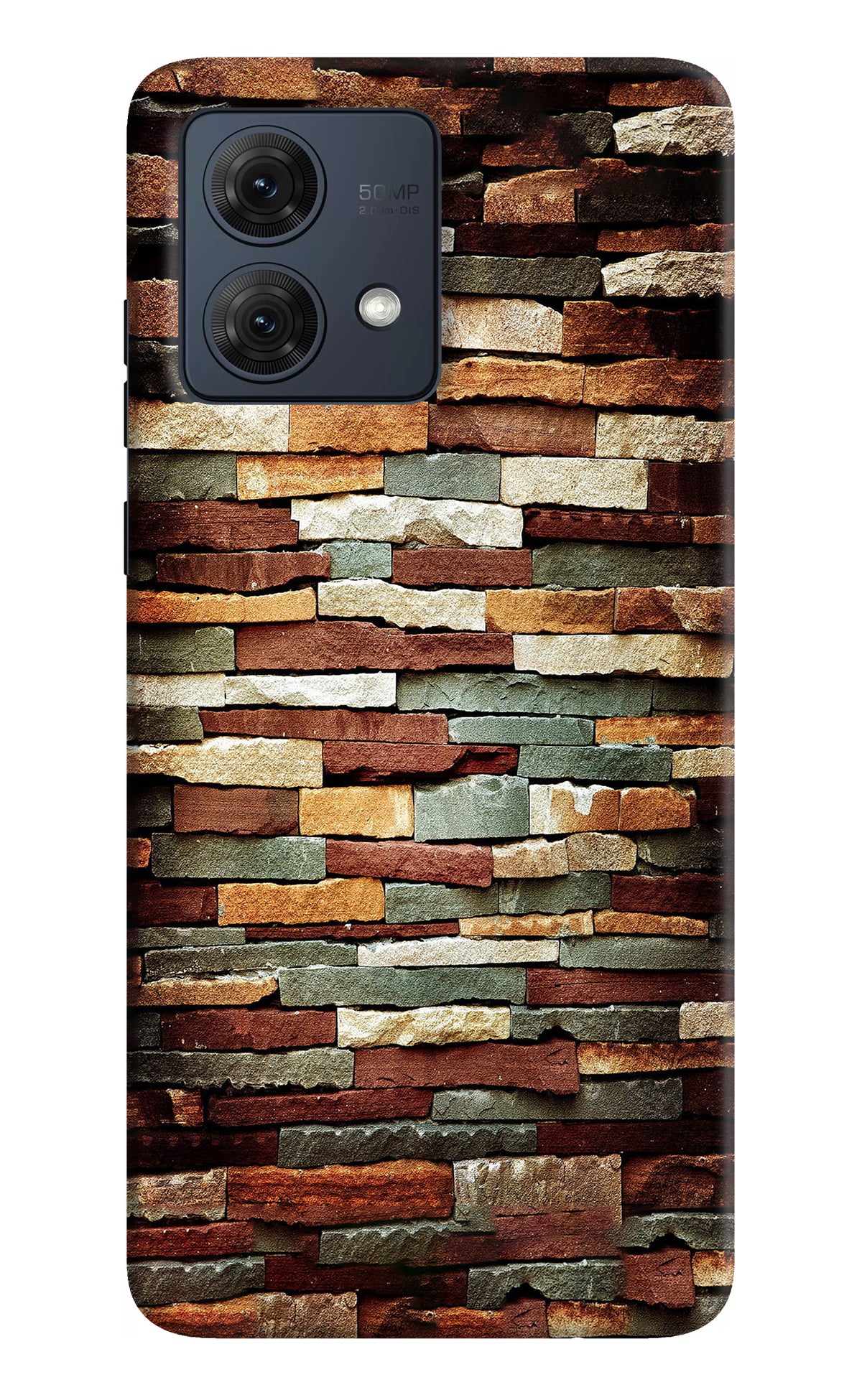 Bricks Pattern Moto G54 5G Back Cover