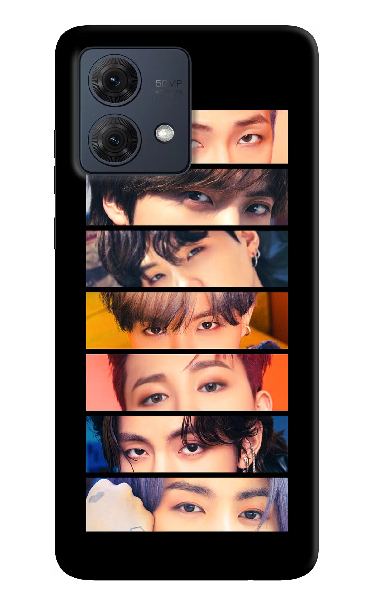 BTS Eyes Moto G54 5G Hard Case Back Cover by Casekaro